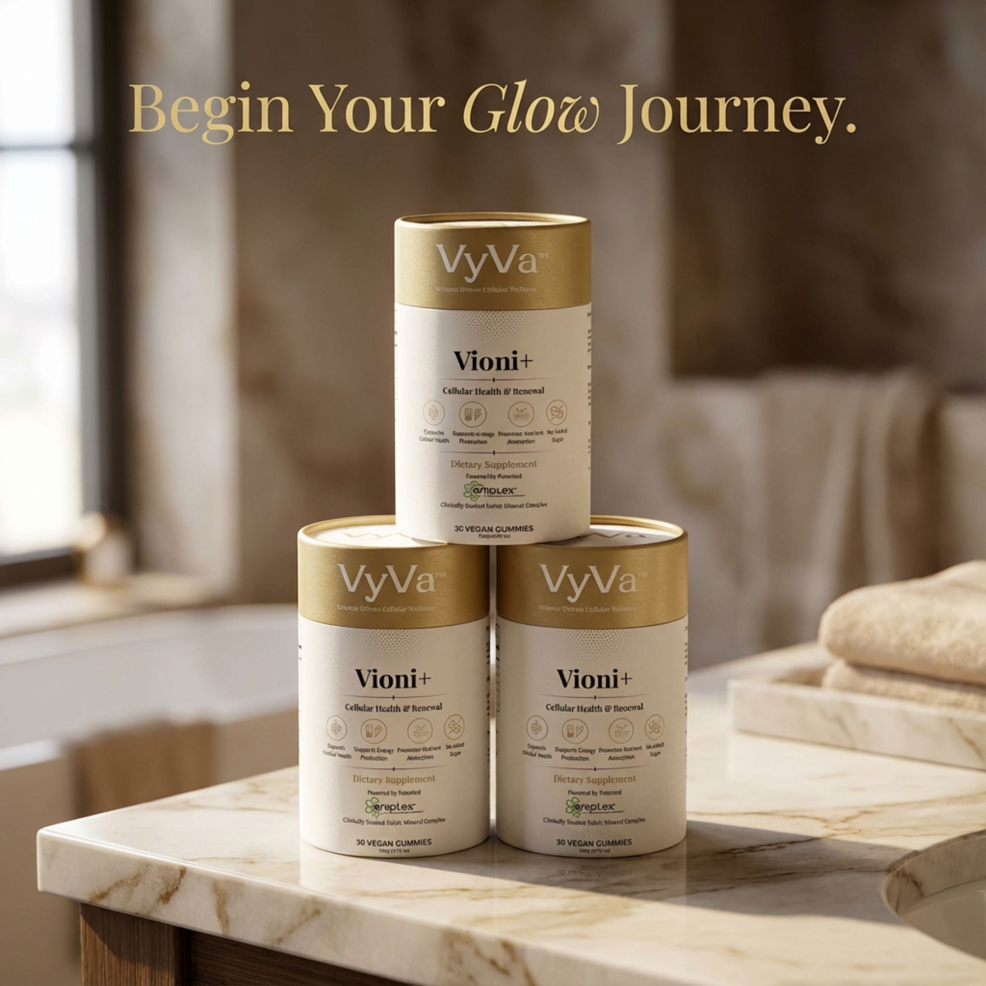 Vioni+ Cellular Glow Gummies
