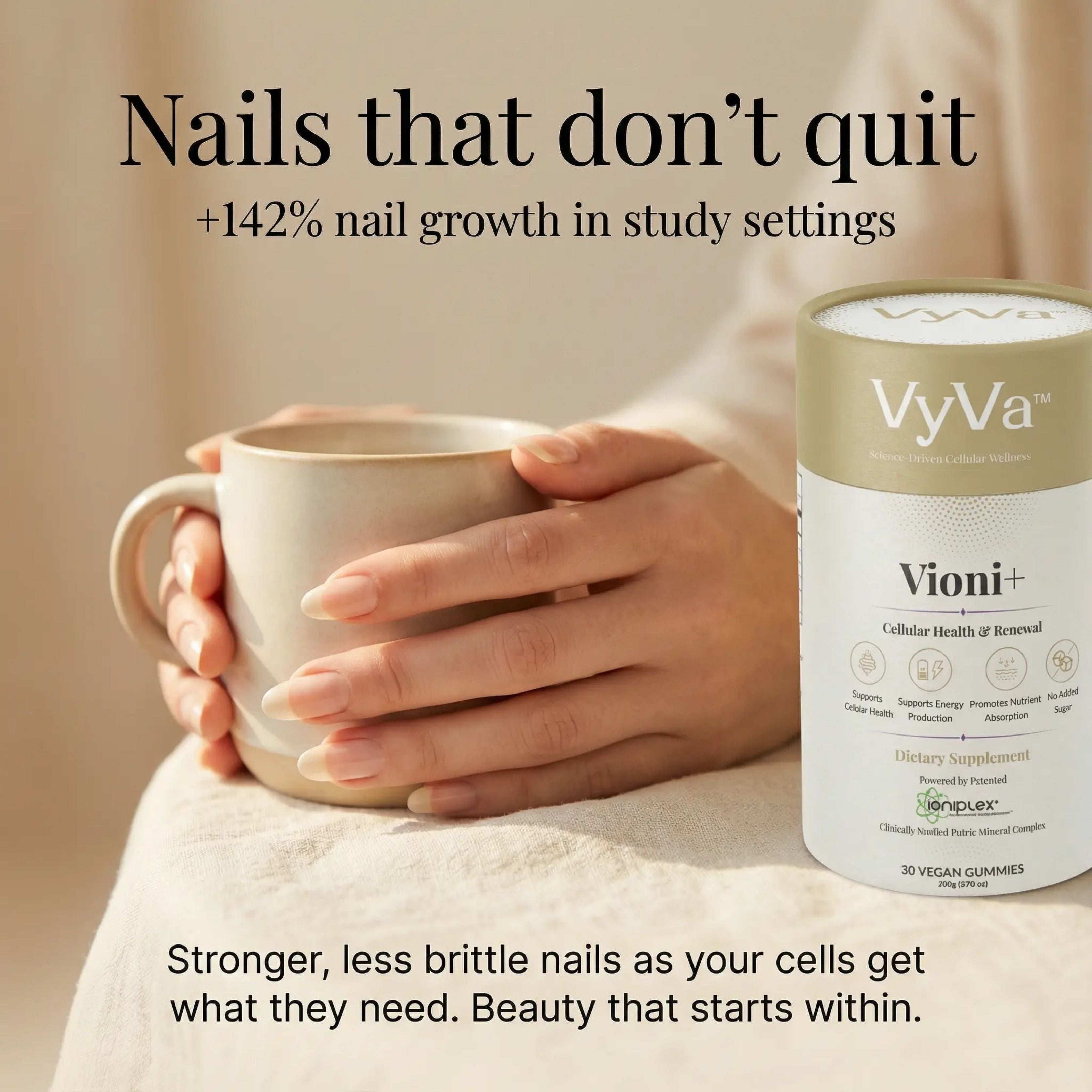 Vioni+ Cellular Glow Gummies