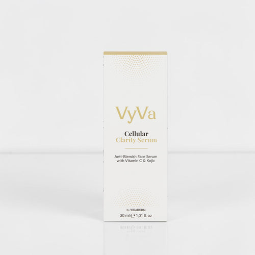 VyVa Cellular Clarity Serum brand and trust signal panel