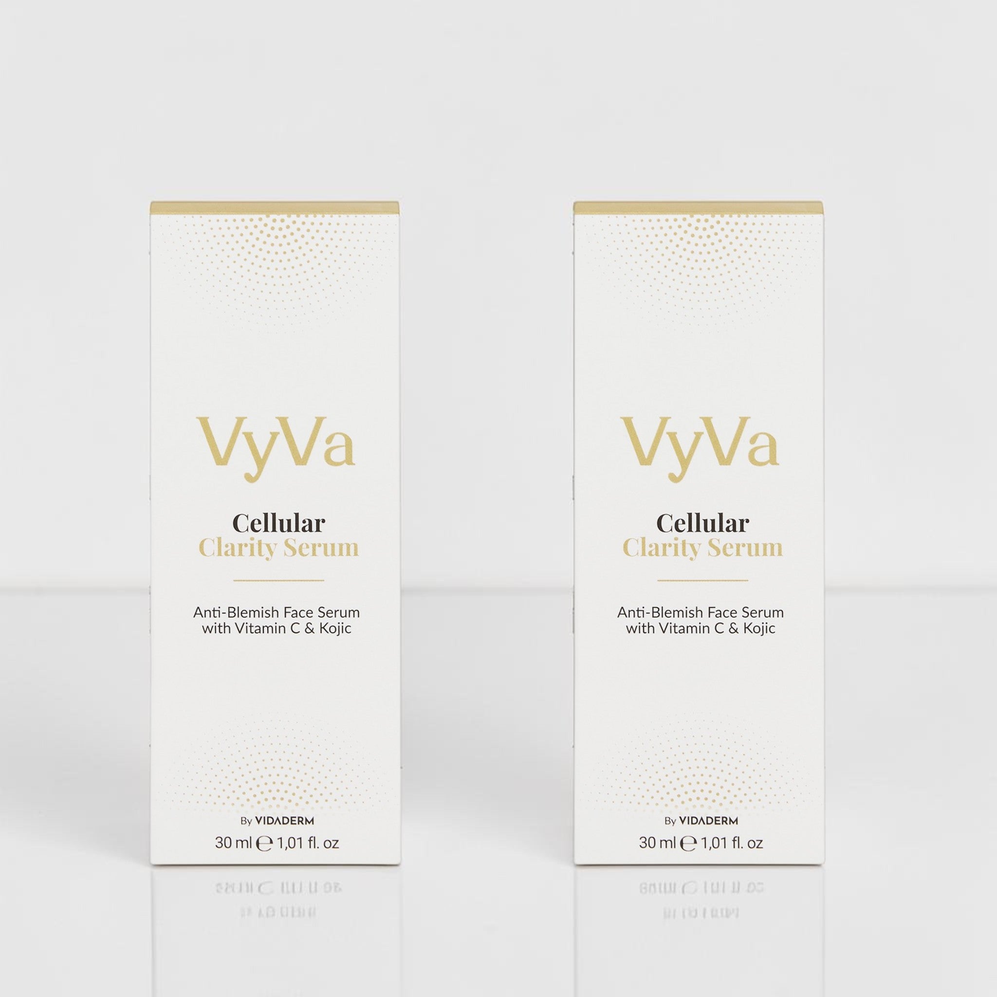 VyVa Cellular Clarity Serum brand and trust signal panel