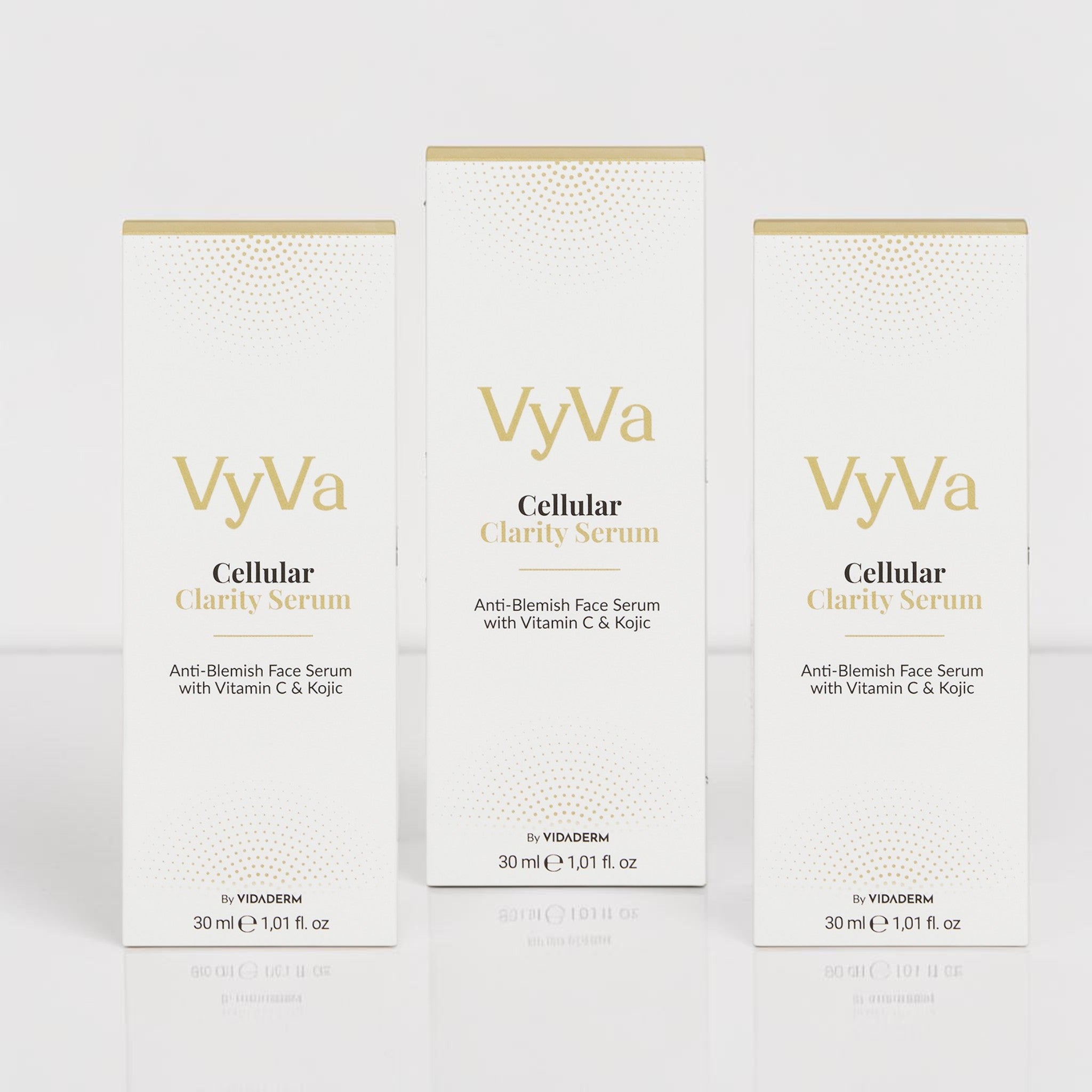 VyVa Cellular Clarity Serum brand and trust signal panel