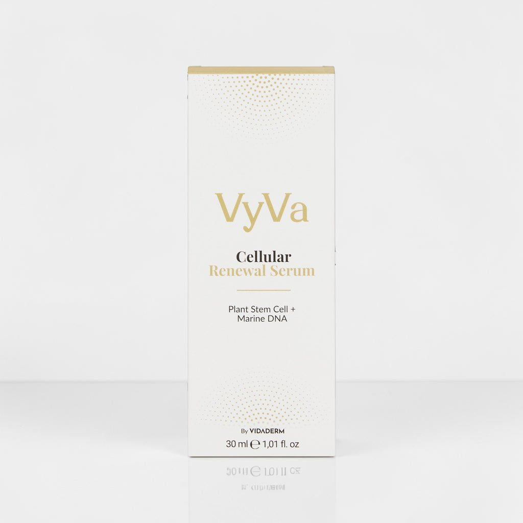 VyVa Cellular Renewal Serum brand and trust signal panel