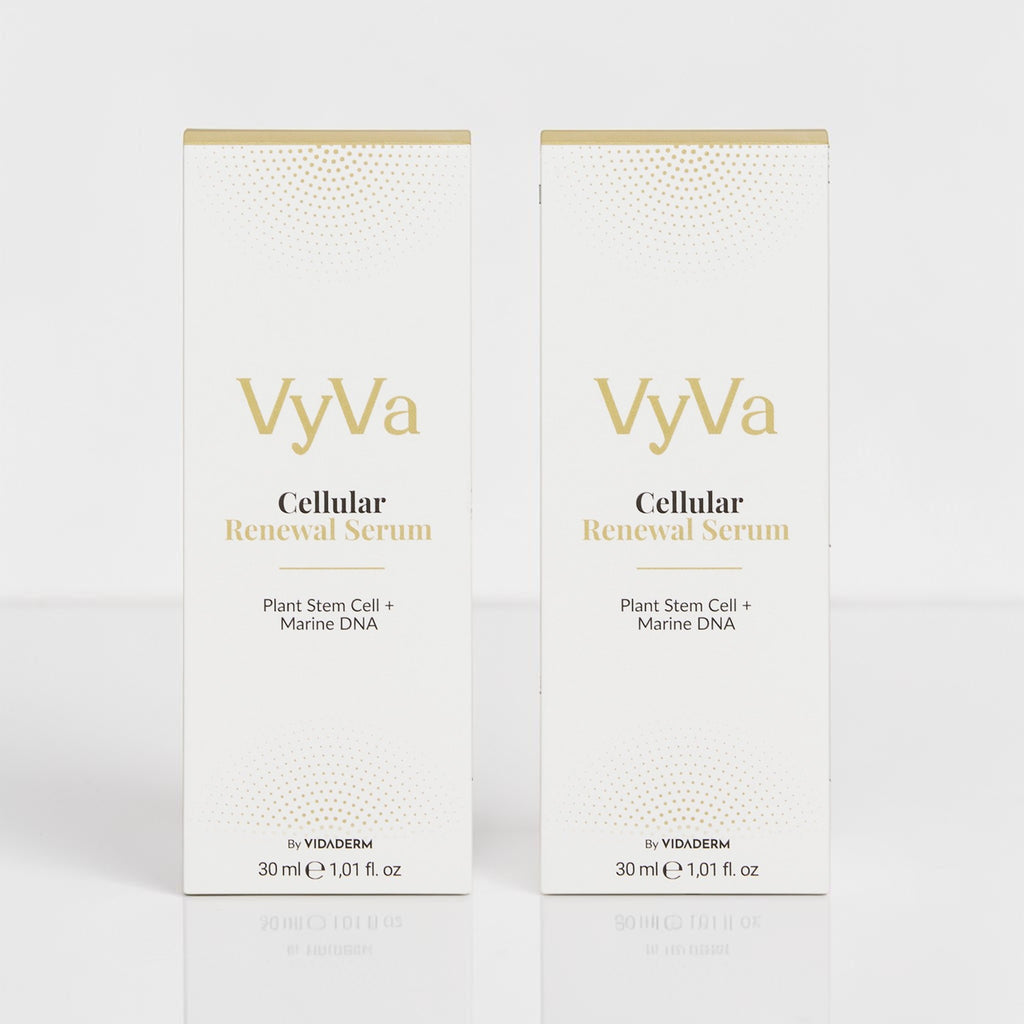 VyVa Cellular Renewal Serum brand and trust signal panel