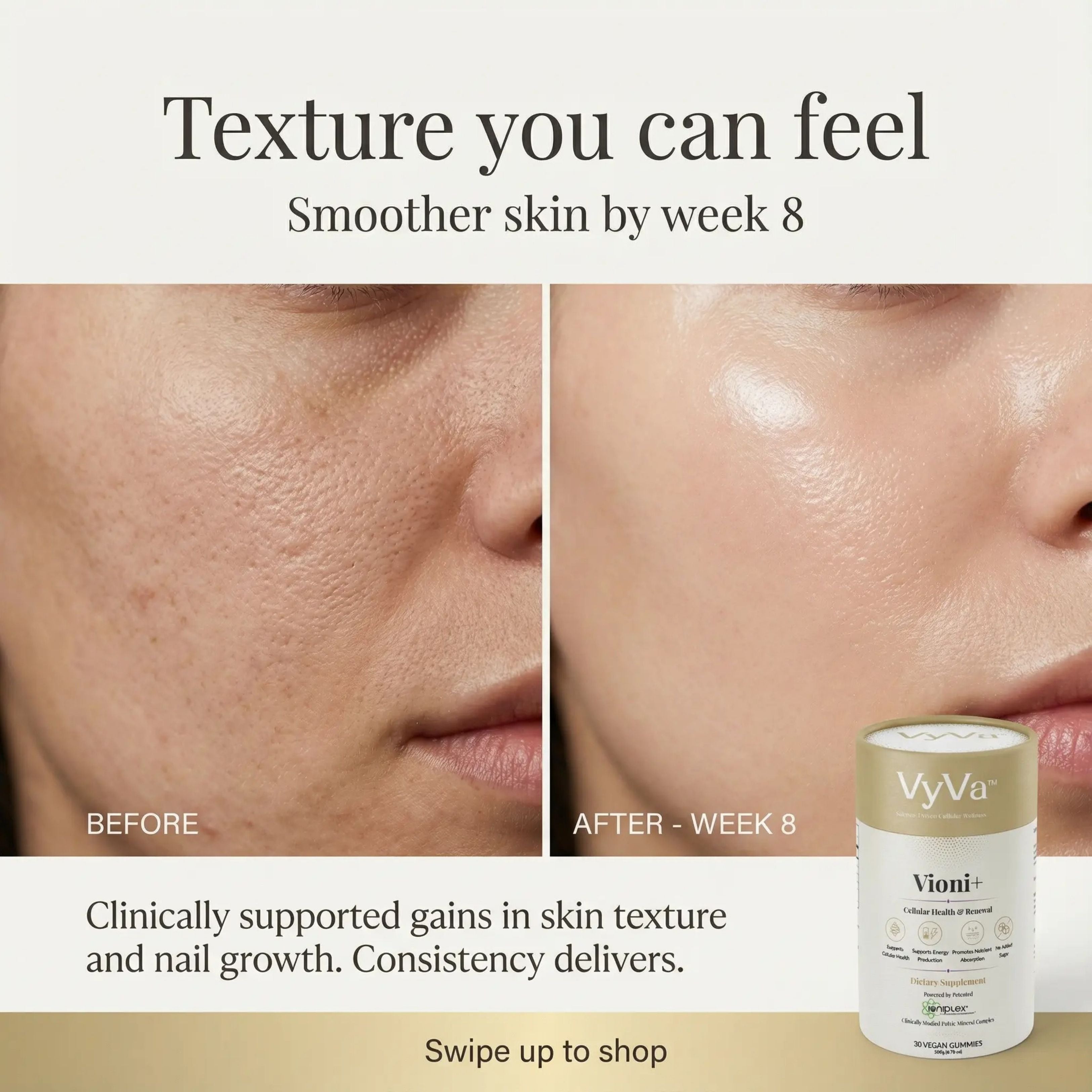 Vioni+ Cellular Glow Gummies