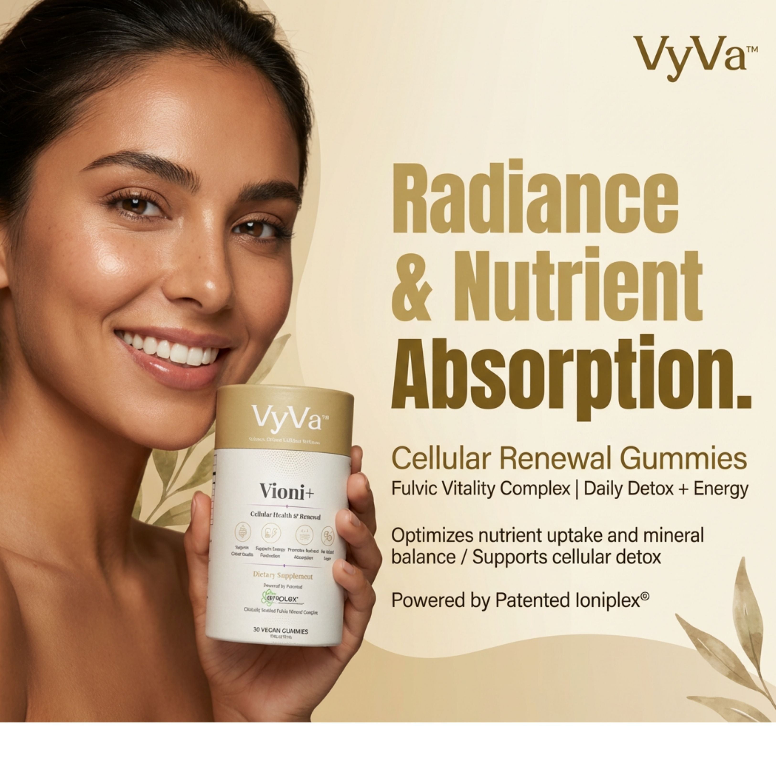 Vioni+ Cellular Glow Gummies