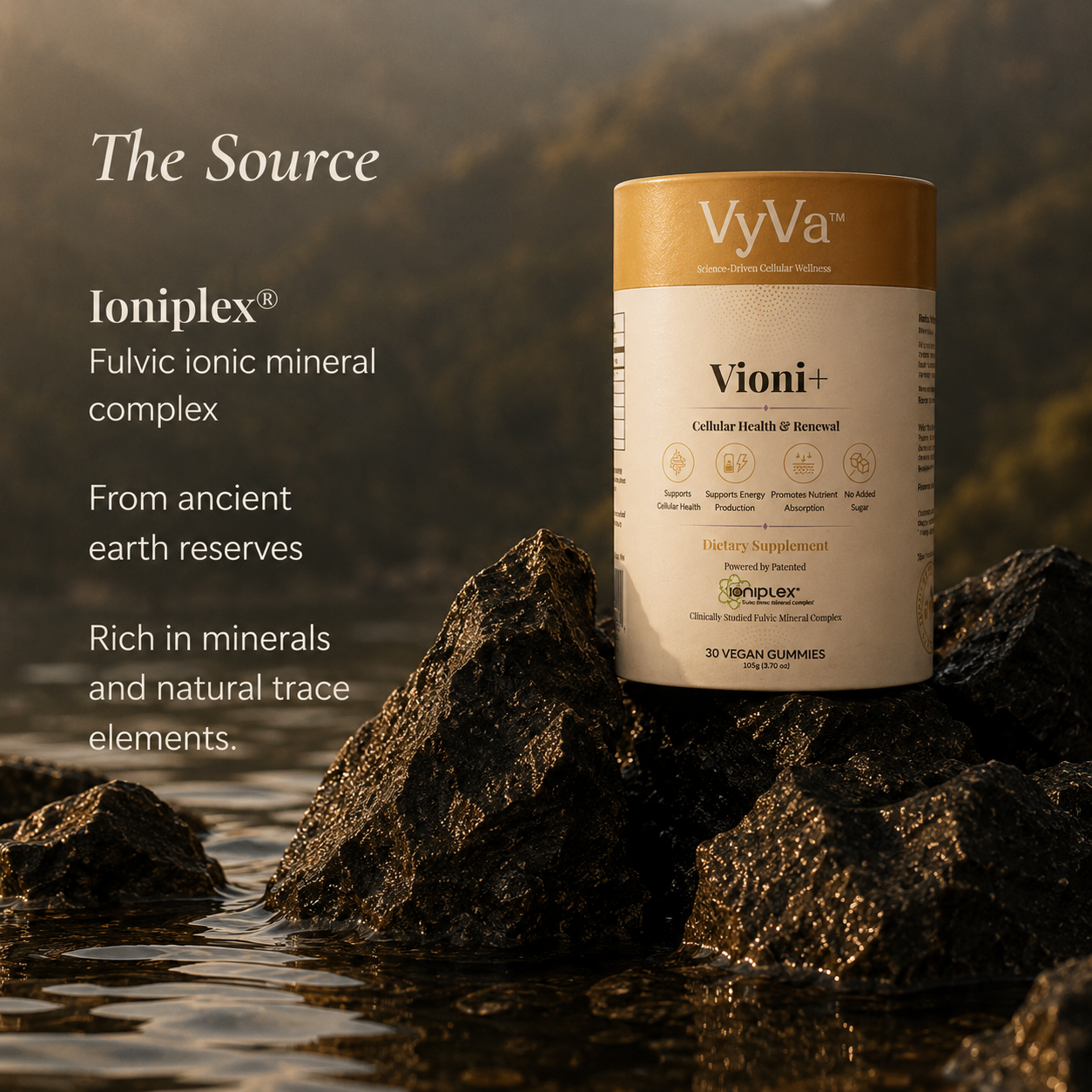 Vioni+ Ionic Vitality Gummies — 65+ ionic trace minerals
