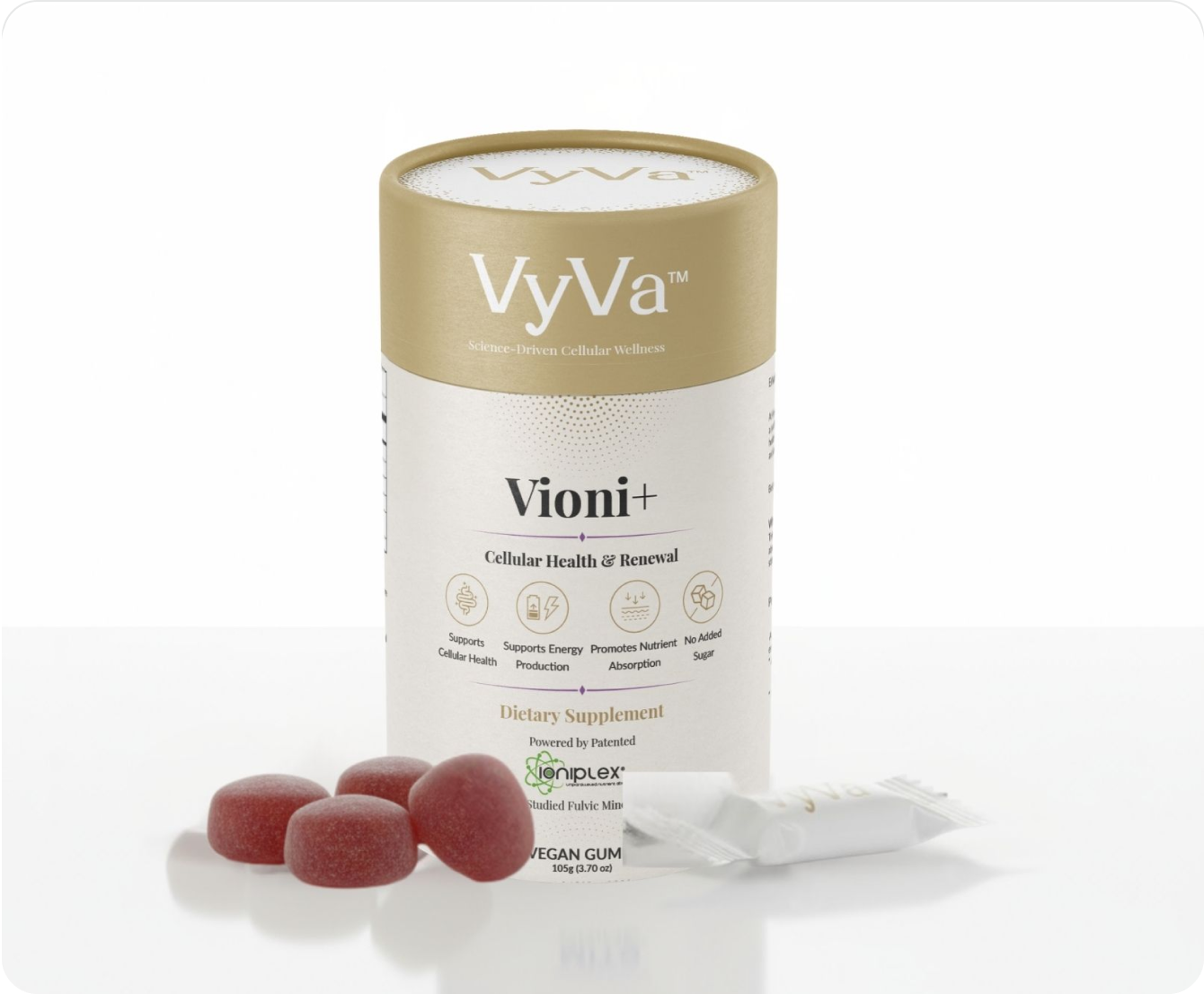 Vioni+ Cellular Glow Gummies