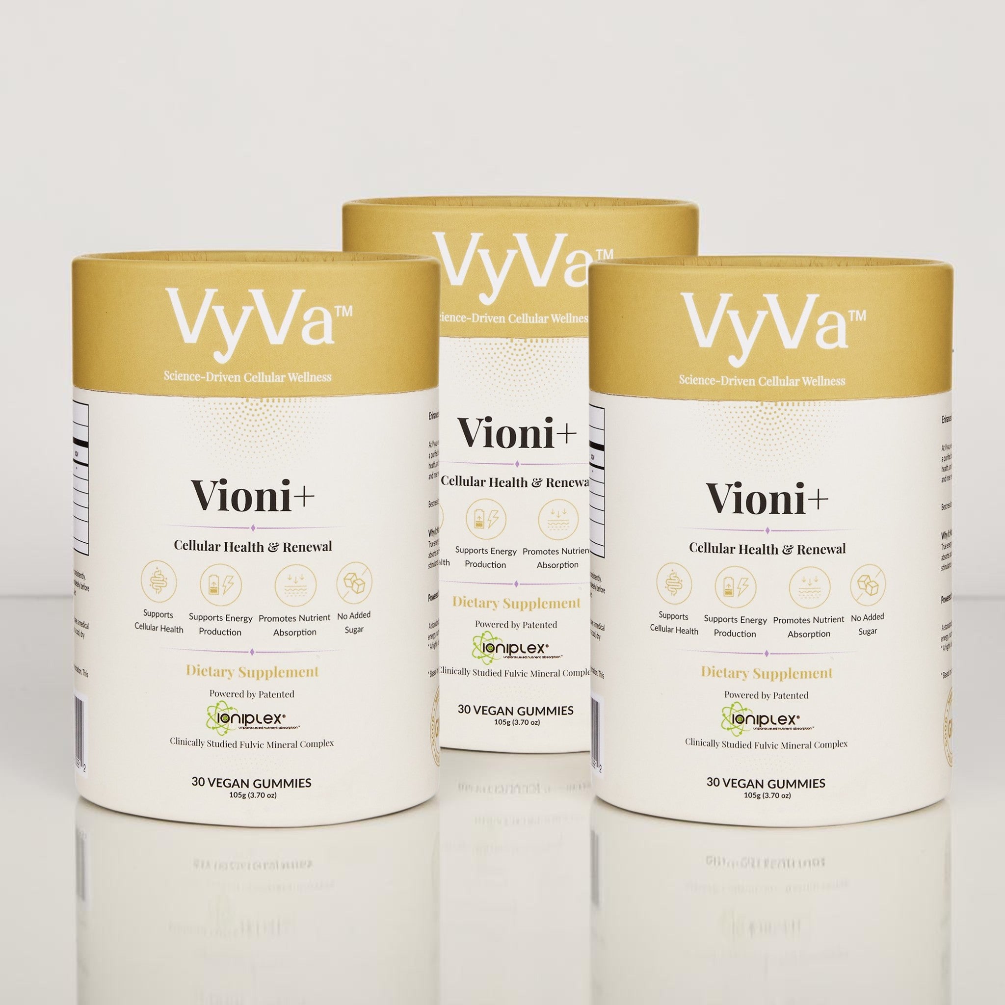 Vioni+ Ionic Vitality Gummies — 65+ ionic trace minerals