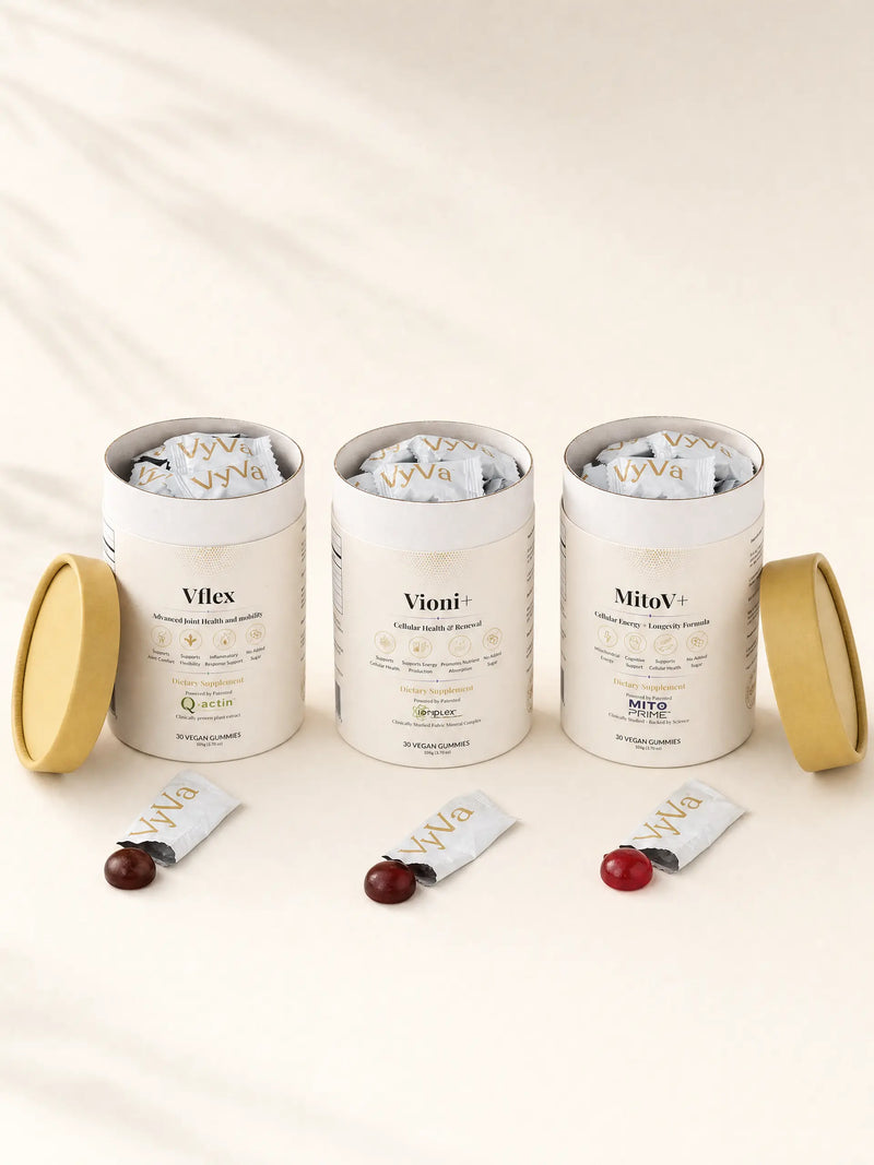 The three canisters of The Complete Cellular Ritual