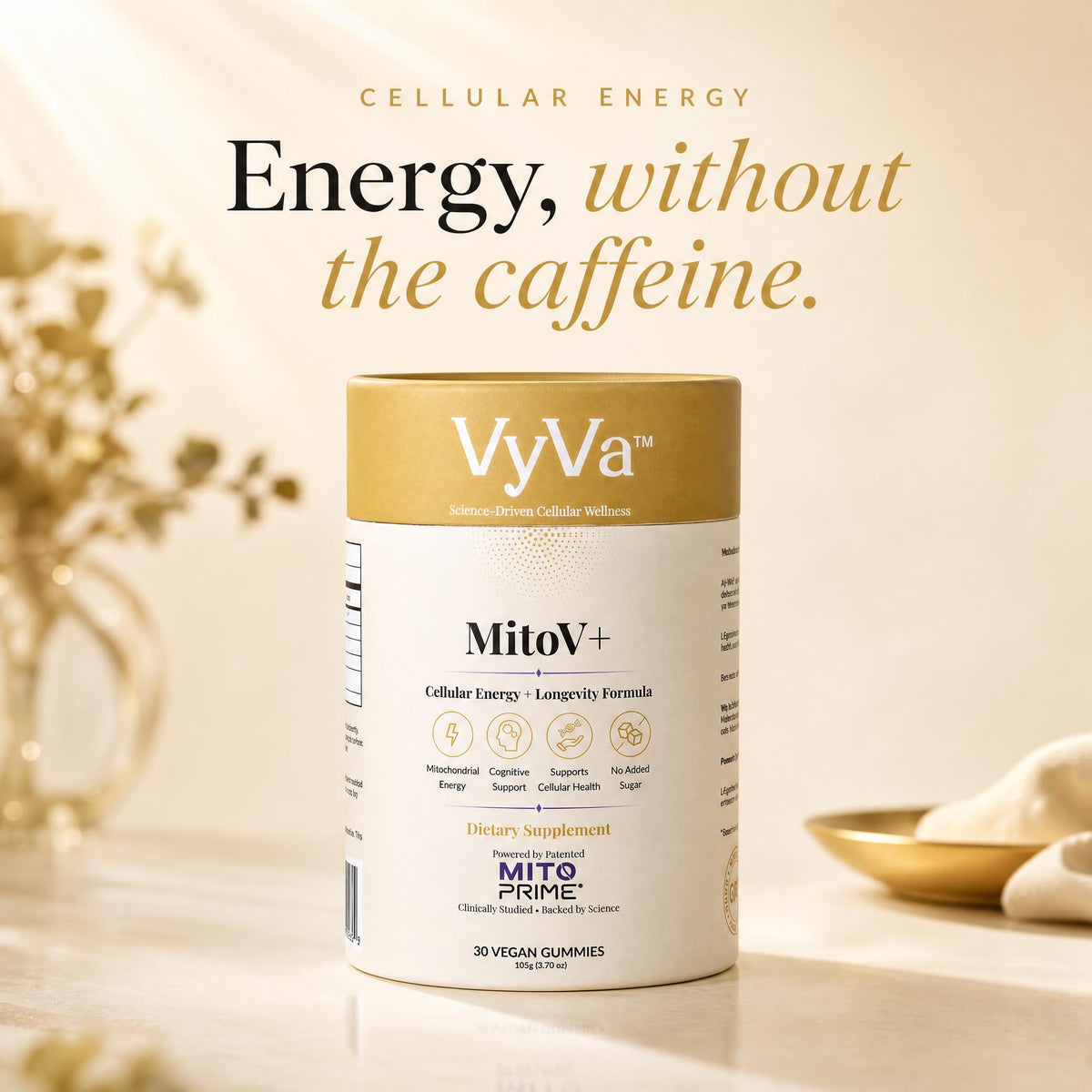 Longevity Gummies – Sugar-Free Vegan Cellular Energy